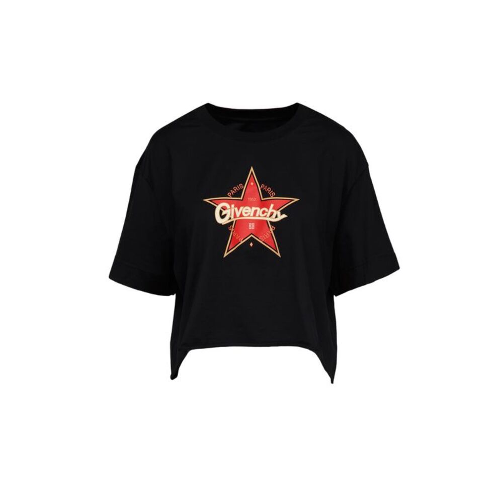 Givenchy Black Cotton Women's T-Shirt